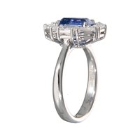 Vicenza - Piazzetta Palladio 2 - Anello Crivelli Donna ZAFFIRO in Oro bianco Zaffiro 2.53 Ct 326-AN-547 ZF - 326-AN-547 ZF